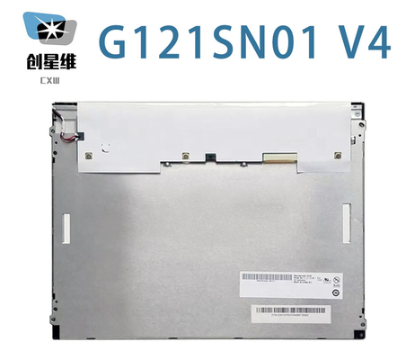12,1 avancez la température petit à petit large TFT LCD G121SN01 V4 avec des heures du ≥ 50K de la vie de conducteur de LED