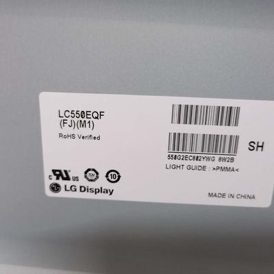 Cd/m de LC550EQF-FJM1 LG Display 55&quot; 3840 (RVB) AFFICHAGE INDUSTRIEL d'affichage à cristaux liquides de ² de ×2160 400