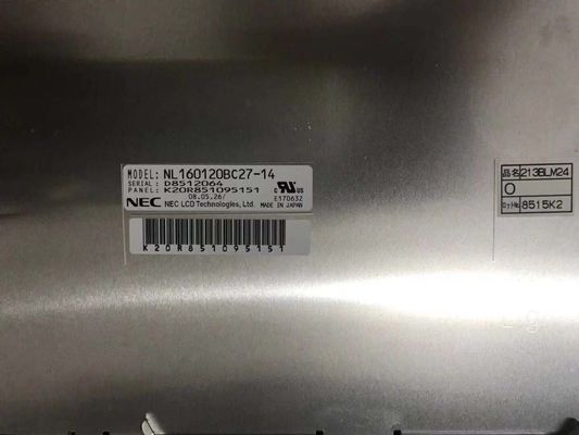 NL160120BC27-14 AVANT le Temp de stockage de 21.3INCH 250CD/M2 LCM 1600×1200 1600×1200RGB CCFL LVDS. : -20 | affichage à cristaux liquides INDUSTRIEL DIS de 60 °C
