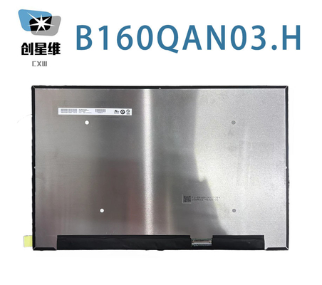 B160QAN03.H AUO 16,0&quot; 2560 ((RGB) × 1600, WQXGA 188PPI 500 cd/m2 Affichage LCD industriel