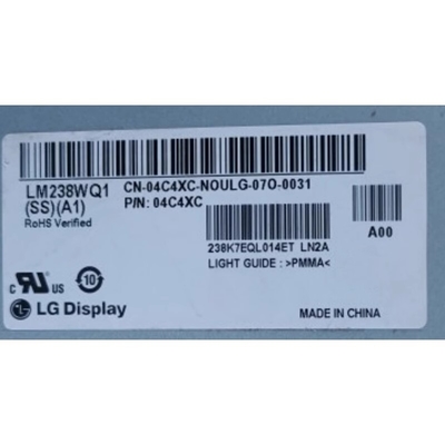 LM238WQ1-SSA1 LG Affichage 23,8 " 2560 ((RGB) × 1440, 300 cd / m2 Affichage LCD industriel