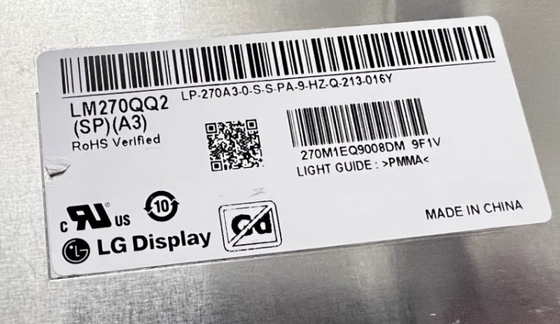 LM315WR6-SSA1 LG Affichage 32,0&quot; 3840 ((RGB) × 2160, 400 cd/m2 Affichage LCD industriel