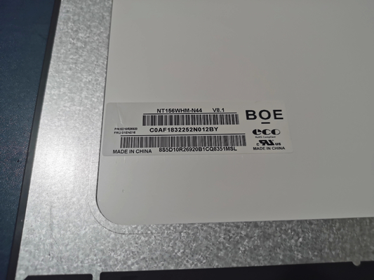 NT156WHM-N44 BOE 15,6&quot; 1366 ((RGB) × 768, 220 cd/m2 Affichage LCD industriel