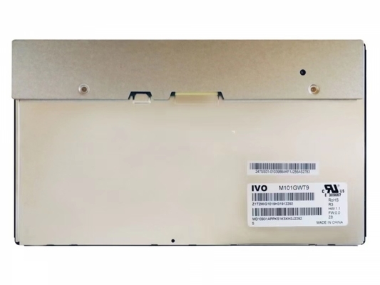 M101GWT9 R3 IVO 10,1&quot; 1024 ((RGB) × 600, 640 cd/m2 affichage LCD industriel