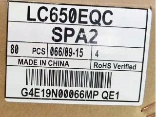 LC650EQC-SPA2 LG Affichage 65&quot; 3840 ((RGB) × 2160, 89/89/89/89 affichage LCD industriel