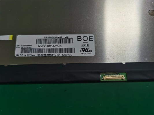 NE140FHM-N61 BOE 14,0&quot; 1920 ((RGB) × 1080, 400 cd/m2 affichage LCD industriel