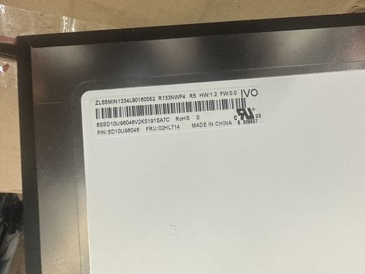R133NWF4 R5 IVO 13,3&quot; 1920 ((RGB) × 1080, 300 cd/m2 affichage LCD industriel