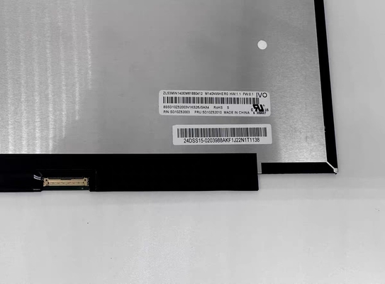 M140NWHE R0 IVO 14,0" 2240 ((RGB) × 1400 300 cd/m2 affichage LCD industriel