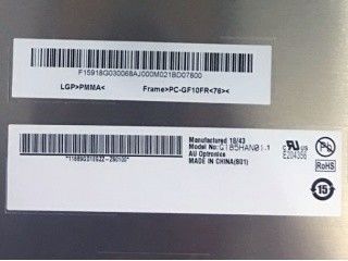 Le sRGB de 18,5 pouces TFT LCD G185HAN01.1 avec le conducteur de LED a conçu pour industriel et médical