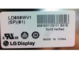 LD050WV1-SP01 5,0 pouces 480 ((RGB) × 800 500 cd/m2 Affichage TFT LG