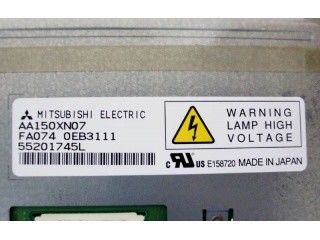 AA150XN07 4 pièces CCFL TFT LCD 15 pouces affichage TFT industriel 75/75/50/60 (type)