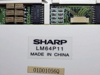 LM64P11 6,0 pouces 640×480 VGA Affichage TFT pointu 121,58 × 91,18 (H × V)