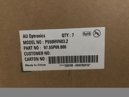 55 pouces RGB 700cd/m2 1920 ((RGB) × 1080 40PPI TFT Panneau LCD P550HVN03.2