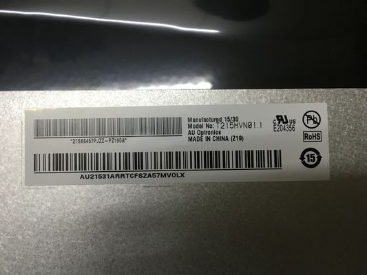 T215HVN01.1 21,5 pouces 250 cd/m2 LCD TFT A-Si pour écran de bureau 89/89/89/89