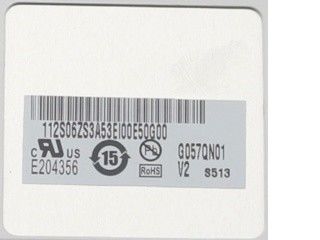 G057QN01 V2 AUO	Heures du ≥ 50K de la vie de 5,7 POUCES, avec le conducteur de LED, partie supérieure I/F, 180° inverse, 6/8 bit, matte