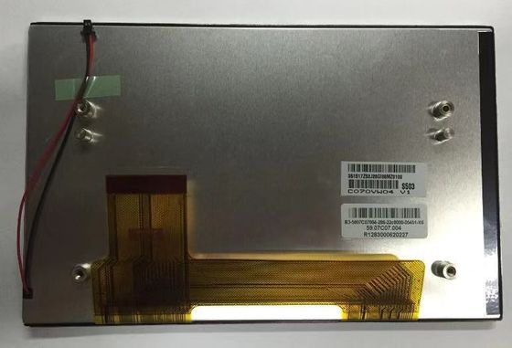 Temp de stockage de C070VW04 V1 AUO 7INCH 800×480RGB 450CD/M2 WLED TTL. : -40 | AFFICHAGE INDUSTRIEL d'affichage à cristaux liquides de 95 °C