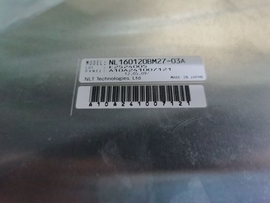 NL160120BM27-03A AVANT la température de fonctionnement de 21.3INCH 1000CD/M2 LCM 1600×1200 1600×1200RGB CCFL LVDS : 0 | °C 55 INDUSTRIEL