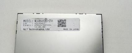 NLT 4,2&quot; 480×640 WLED RSDS NEC TFT Affichage 280nits NL4864HC13-01A
