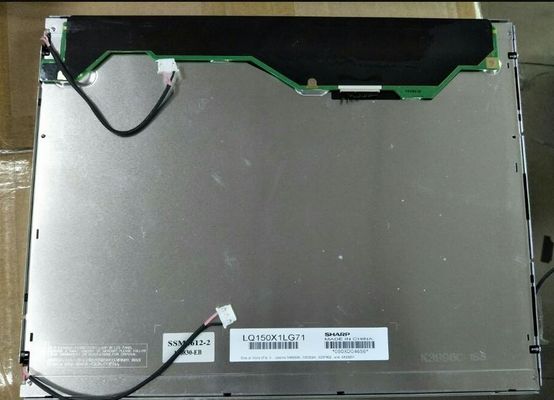 15&quot;	LCM	1024×768RGB   ² de 250cd/m   LQ150X1LG71	Affichage pointu de TFT LCD