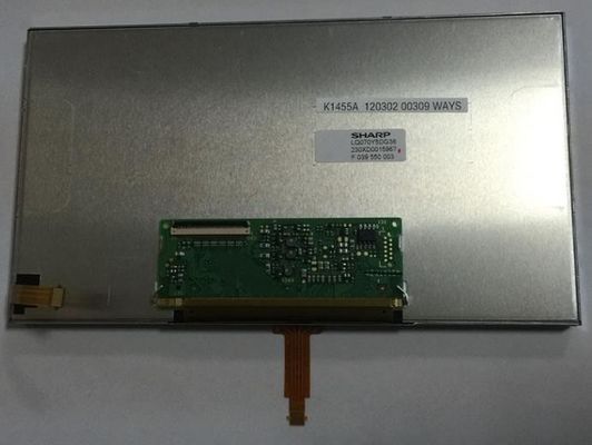7&quot; LCM 800×480RGB 	affichage pointu du ² LQ070Y5DG36 TFT LCD de 485cd/m