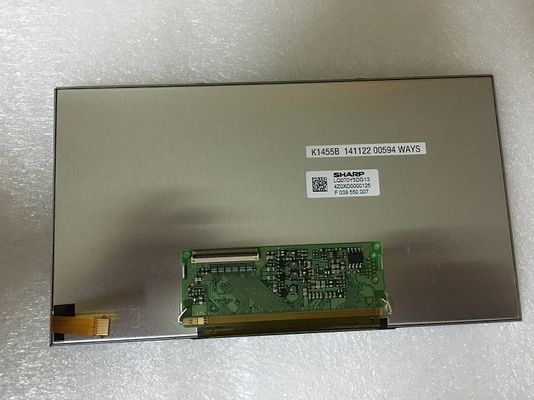 LQ070Y5DG13 dièse 7&quot; LCM 800×480RGB   AFFICHAGE INDUSTRIEL D'AFFICHAGE À CRISTAUX LIQUIDES   