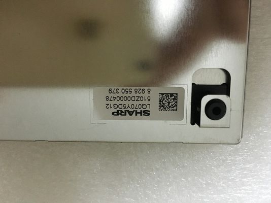 LQ070Y5DG12 dièse 7&quot; AFFICHAGE INDUSTRIEL d'affichage à cristaux liquides de LCM 800×480RGB  