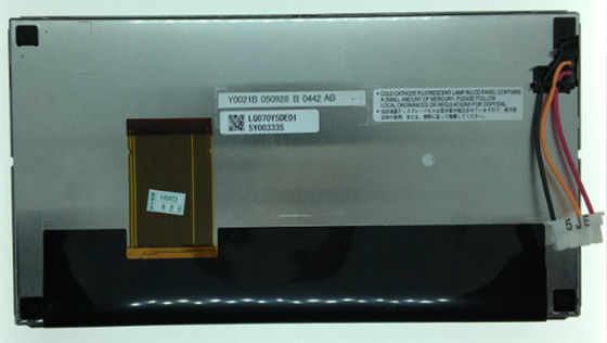 7&quot; LCM 800×480RGB 	affichage pointu du ² LQ070Y5DE01 TFT LCD de 320cd/m