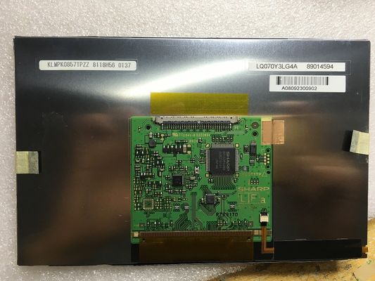 LQ070Y3LG4A	Dièse 7&quot;	LCM	800×480RGB 	AFFICHAGE INDUSTRIEL d'affichage à cristaux liquides de ² de 350cd/m