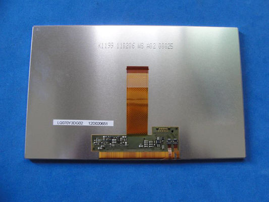 LQ070Y3DG02 dièse 7&quot; LCM 800×480RGB  ² de 280cd/m   AFFICHAGE INDUSTRIEL D'AFFICHAGE À CRISTAUX LIQUIDES