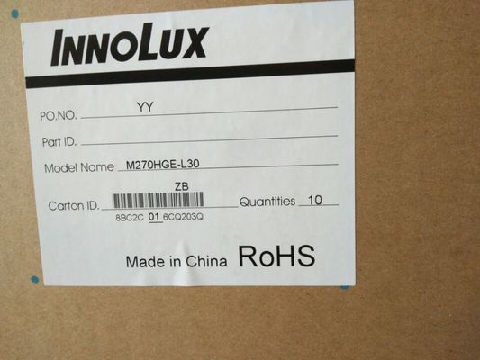 M270HGE-L30 CHIMEI AFFICHAGE INDUSTRIEL d'affichage à cristaux liquides de ² de ×1080 300 cd/m d'Innolux 27,0&quot; 1920 (RVB)