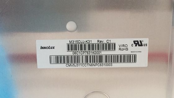 M315DJJ-K31 cd/m d'Innolux 32,0&quot; 3840 (RVB) AFFICHAGE INDUSTRIEL d'affichage à cristaux liquides de ² de ×2160 400