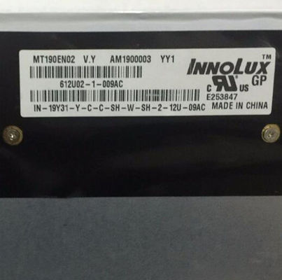 MT190EN02 V.Y Innolux 19,0 » 1280 (RVB) AFFICHAGES INDUSTRIELS d'affichage à cristaux liquides de ² de ×1024 250 cd/m