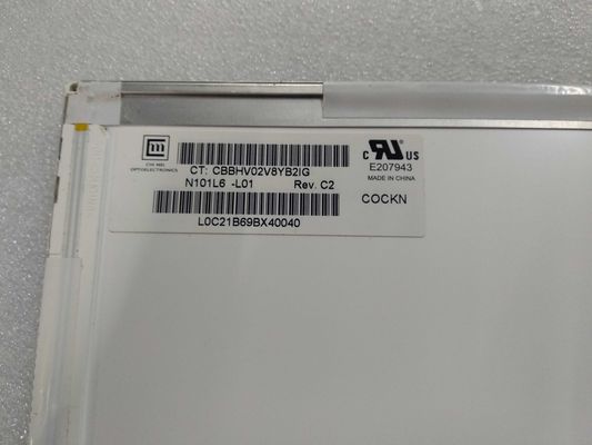 N101L6-L01 CMO 10,1 » 1024 (RVB) AFFICHAGES INDUSTRIELS d'affichage à cristaux liquides de ² de ×600 200 cd/m
