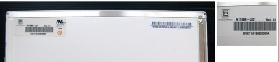 N116B6-L02 CMO 11,6 » 1366 (RVB) AFFICHAGES INDUSTRIELS d'affichage à cristaux liquides de ² de ×768 200 cd/m
