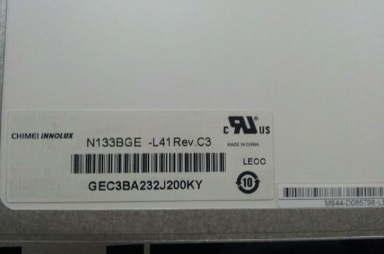 N133BGE-L41 Innolux 13,3 » 1366 (RVB) AFFICHAGES INDUSTRIELS d'affichage à cristaux liquides de ² de ×768 220 cd/m