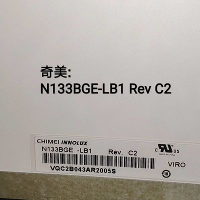 N133BGE-LB1 CHIMEI Innolux 13,3 » 1366 (RVB) AFFICHAGES INDUSTRIELS d'affichage à cristaux liquides de ² de ×768 200 cd/m