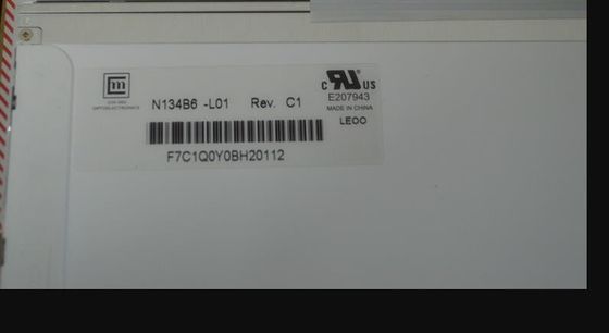 N134B6-L01 CMO 13,4 » 1366 (RVB) AFFICHAGES INDUSTRIELS d'affichage à cristaux liquides de ² de ×768 220 cd/m