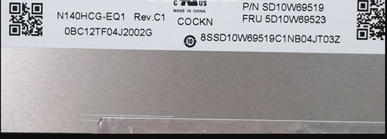N140HCG-EQ1 INNOLUX 14,0 » 1920 (RVB) AFFICHAGES INDUSTRIELS d'affichage à cristaux liquides de ² de ×1080 300 cd/m