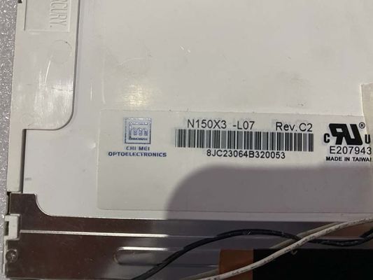 N150X3-L07 CMO 15,0 » 1024 (RVB) AFFICHAGES INDUSTRIELS d'affichage à cristaux liquides de ² de ×768 170 cd/m
