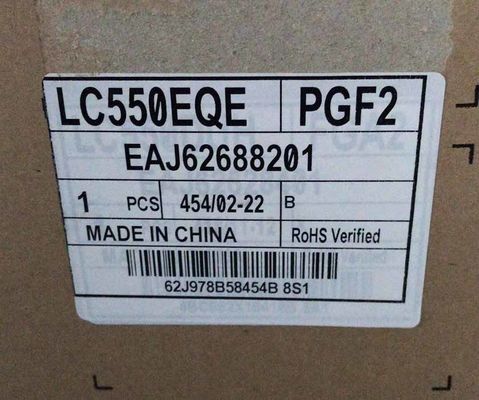 Cd/m de LC550EQE-PGF2 LG Display 55&quot; 3840 (RVB) AFFICHAGE INDUSTRIEL d'affichage à cristaux liquides de ² de ×2160 350