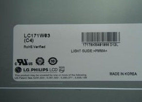LC171W03-C4 LG. LCD 17,1&quot; 1280×768 450cd/m2 affichage LCD industriel