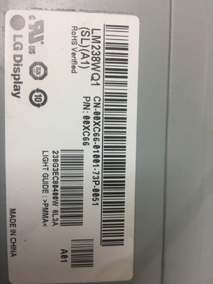 23.8&quot; 2560×1440 Affichage TFT industriel 300cd/m2 LM238WQ1-SLA1 89/89/89/89 (Typ.)