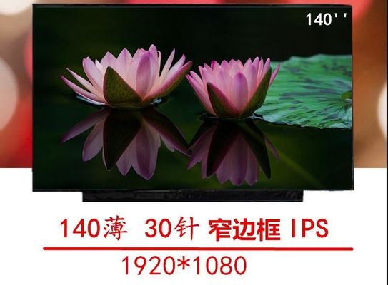 14,0 » modules visuels 157PPI LP140WF3-SPC1 d'affichage à cristaux liquides de 1920×1080 300cd/m2