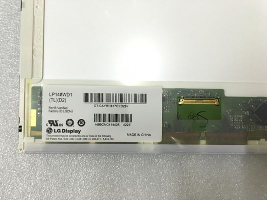 LP140WD1-TLD2 14,0&quot; 1600x900 Panneau LCD industriel 200cd/m2 89/89/89/89 (Typ.)