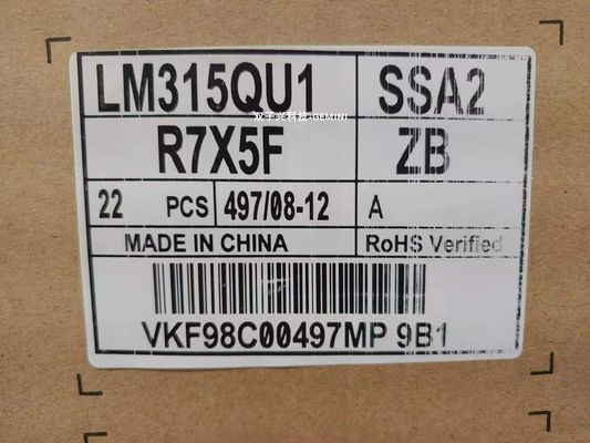 LM315QU1-SSA2 32,0&quot; 7680x4320 Affichage TFT industriel 400 cd/m2 89/89/89/89 (Typ.)