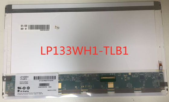 LP133WH1-TLB1 atterrisseur DisplayL 13,3 » 1366 (RVB) AFFICHAGES INDUSTRIELS 118PPI d'affichage à cristaux liquides de ² de ×768 300 cd/m