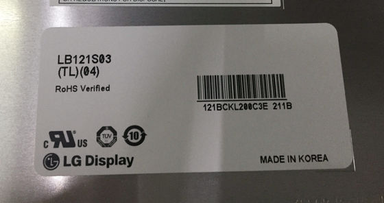 LB121S03-TD02 12,1 pouces 800x600 82PPI Tft affichage LCD 250cd/M2 LG.