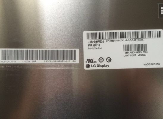 LM200WD4-SLB1 LG Display 20,0 » 1600 (RVB) AFFICHAGES INDUSTRIELS d'affichage à cristaux liquides de ² de ×900 250 cd/m