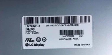 AFFICHAGE INDUSTRIEL d'affichage à cristaux liquides de ² de ×1200 300 cd/m de LM240WU8-SLE4 LG Display 24,0&quot; 1920 (RVB)