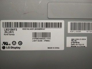 AFFICHAGE INDUSTRIEL d'affichage à cristaux liquides de ² de ×1080 250 cd/m de LM215WF3-SLQ1 LG Display 21,5&quot; 1920 (RVB)